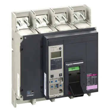 Выключатель NS800 N 4p + MicroLogic 5.0A в сборе