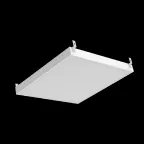 Светильник светодиодный ДВО 30 Вт 3000 лм 5000К AC 220В IP40 588х588х50мм матовый опал для потолков Грильято (планки крепления в комплекте) CRI»80Ra MiR Gauss