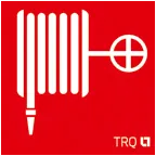 Пиктограмма (Наклейка) Пожарный кран (130х130) для URAN/ANTARES | 2502001090 | Световые Технологии