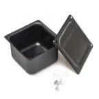 Коробка протяжная металлическая У-995 IP31 грунтованная без уплотнителя 150х150х100 мм | PR08.26166 | Промрукав