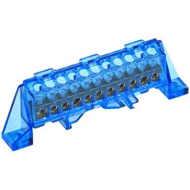 TEKFOR Шина N ноль в комбинированном DIN-изоляторе Стойка 6х9-11-С IEK