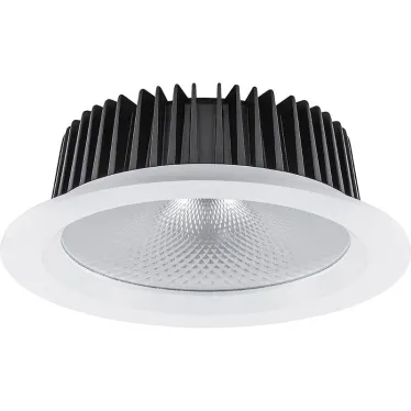 Светильник светодиодный ДВО-30w 4000К 2700Лм 60 градусов белый