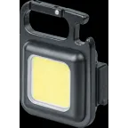 Фонарь-брелок светодиодный NPT-KC09-ACCU алюминиевый 1COB 5Вт li-pol 0,4Ач