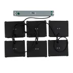 СВЕТИЛЬНИКИ ULP-1010 42W-4000К IP40 GRILYATO BLACK KIT06. комплект из 6 штук. 3800Лм. 100x100x37мм | UL-00008958 | Uniel