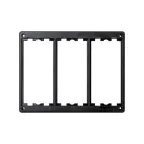 Connect Рамка для настенных блоков Сима Классик на 3 S-модуля, графит