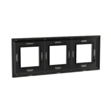 Рамка из металла, ''Avanti'', никелированная, 6 модулей