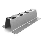 Напольно-настенный держатель 300 мм, толщина 1,5 мм, Сендзимир цинк