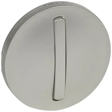 Celiane Лицевая панель выключателя/переключателя однополюсного 067001/02/31/32 с тонкой клавишей титан