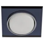 Встраиваемый светильник со светодиодной подсветкой DK LD50 BK GX53 черный