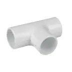 Тройник соединительный для трубы 16мм (5шт) белый Plast