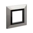 Рамка из металла, ''Avanti'', никелированная, 2 модуля