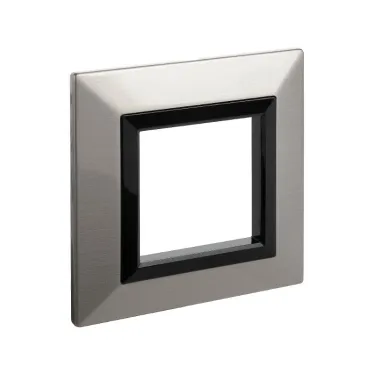 Рамка из металла, ''Avanti'', никелированная, 2 модуля