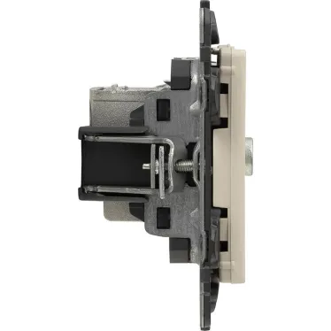 Valena LIFE Розетка ТВ оконечная 10дБ 0-862 МГц С лицевой панелью Слоновая кость