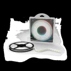 Лента светодиодная LED 5050/60-SMD 14.4 Вт/м 660 лм/м RGB DC 12В IP66 10мм (блистер 5м) Black Gauss