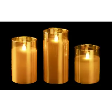 Свечи CL7-SET3-gd (компл. 3-х свечей, золот.)
