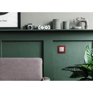 ETIKA Светорегулятор поворотный без нейтрали 300Вт белый