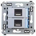 Avanti USB зарядное устройство в стену, , Закаленная сталь