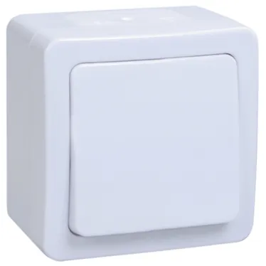 Гермес PLUS Выключатель одноклавишный ВС20-1-0-ГПБ наружный IP54