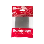 Валенсия лицевая панель кнопки звонка 10А графит