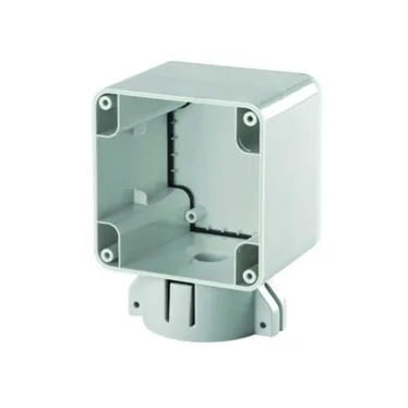 Коробка монтажная на столб/трубу (с торца)