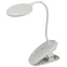 Настольный светильник NLED-513-6W-W светодиодный аккумуляторный на прищепке белый