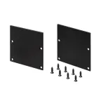 Заглушка SL-LINE-5050-LW BLACK глухая (металл)