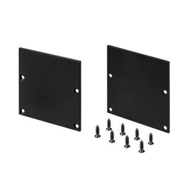 Заглушка SL-LINE-5050-LW BLACK глухая (металл)