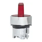 Механизм переключателя исполнительный ХB4 красный на 2 положения с фиксацией с подсветкой с короткой ручкой PROxima