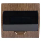 Щит распределительный навесной ЩРН-П-10 темное дерево IP41 PROxima