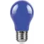 Лампа светодиодная LED 3вт Е27 синий шар