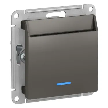 ВЫКЛЮЧАТЕЛЬ ATLASDESIGN карточный, механизм, СТАЛЬ