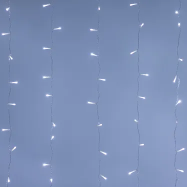 Светодиодная гирлянда ARD-CURTAIN-HOME-1500x1500-CLEAR-144LED White (230V, 6W) | 024829 | Arlight