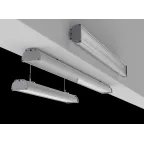 Cветильник cветодиодный промышленный ДСП Айрон 2.0 48 Вт 5000К 906*109*66мм класс защиты IP67 с рас. опал | V1-I0-70157-03G02-6704850 | VARTON