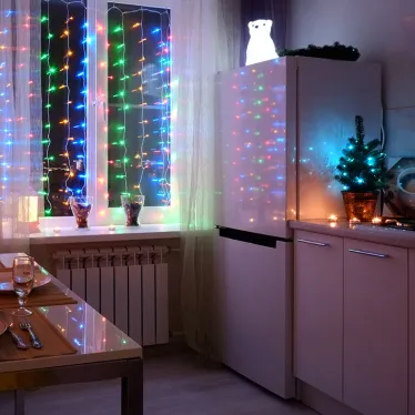 Елочка 60см в плетеном мешочке, ПВХ | 533-333 | NEON-NIGHT