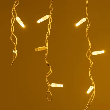 Светодиодная гирлянда ARD-EDGE-CLASSIC-2400x600-WHITE-88LED-FLASH Warm/Warm (230V, 6W) (Ardecoled, IP65) | 031191 | Arlight