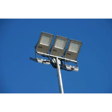 Прожектор светодиодный FL-Pro 30°x50° 120 Вт 5000К RAL7045 муар | V1-I0-70590-04L42-6512050 | VARTON