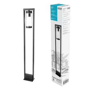 Светильник садово-парковый Clio столб 14.2*80cm, 170-240V / 50Hz, 1xE27, Max.60W, IP54 | GD020 | Gauss