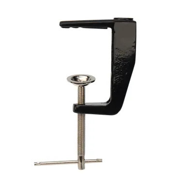 Лупа на струбцине , круглая, 5D, с подсветкой 90 LED, черная | 31-0406 | REXANT