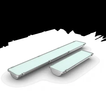 Cветильник cветодиодный промышленный Axium 1,3м 50Вт 4000К расс. закаленное стекло димм. по DALI | V1-I0-70588-05D06-6505040 | VARTON