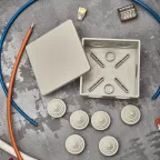 Коробка распаячная ОУ 85х85х40 мм, IP44, REXANT