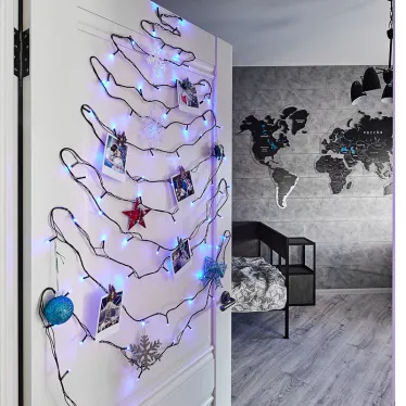 Гирлянда "Твинкл Лайт" 10 м, темно-зеленый ПВХ, 80 LED, цвет: Синий | 303-043 | NEON-NIGHT