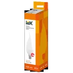 Лампа светодиодная LED 5Вт Е14 220В 3000К CB35 свеча на ветру | LLE-CB35-5-230-30-E14 | IEK