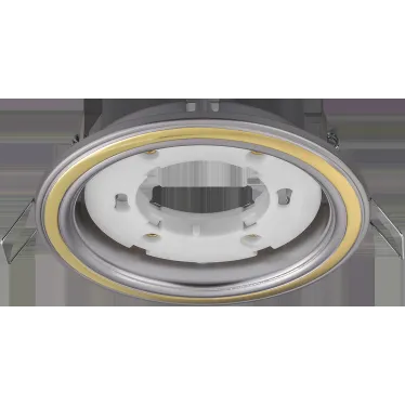 Светильник встраиваемый под лампу GX53 NGX 93 067 NGX-R10-003-GX53 (Два цвета серебро-золото) | 93067 | Navigator