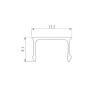 Светильник MAG-FLAT-FOLD-45-S805-24W Day4000 (WH, 100 deg, 24V) | 026998 | Arlight