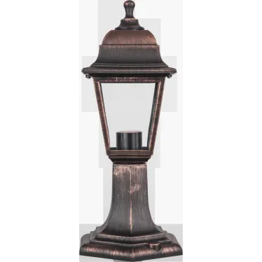 Светильник садово-парковый NOF-PG31-003-IP44-E27 ( 4 грани черный под медь) | 80470 |  Navigator