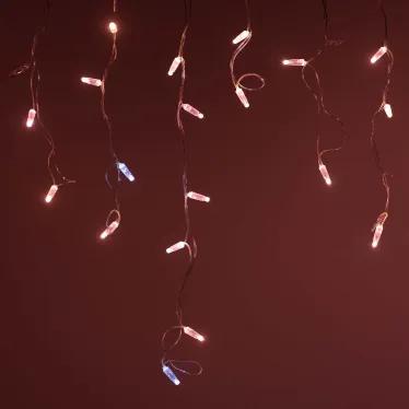 Светодиодная гирлянда ARD-EDGE-CLASSIC-2400x600-CLEAR-88LED-FLASH Rose Gold (230V, 6W) (Ardecoled, IP65) | 031189 | Arlight