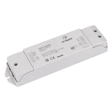 Диммер SMART-DIM105 (12-48V, 20A, TRIAC) (Arlight, IP20 Пластик, 5 лет) | 035061 | Arlight