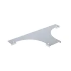 Крышка на ответвитель универсальный с основанием 50, 1,5 мм, горячий цинк, в комплекте с крепежными элементами | SKFM050KHDZ | DKC