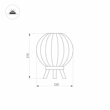 Светильник LGD-PEARL-TAB-7W Warm3000 (GR, 164 deg, 230V) (Arlight, IP65 Металл, 3 года) | 029974 | Arlight
