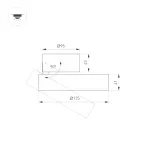 Светильник SP-RONDO-FLAP-R175-16W Warm3000 (WH, 110 deg) | 026452 | Arlight